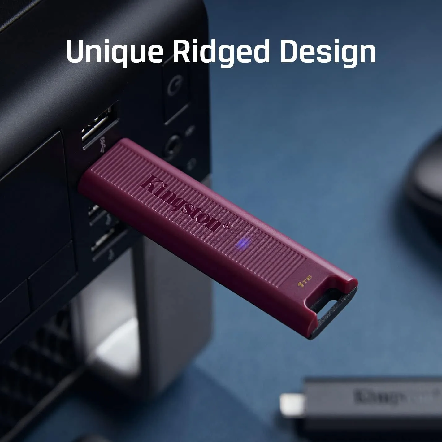 Kingston DataTraveler Max Type-A 256GB High Performance USB Flash Drive USB 3.2 Gen 2 Up to 1000 MB/s Sliding Cap Design