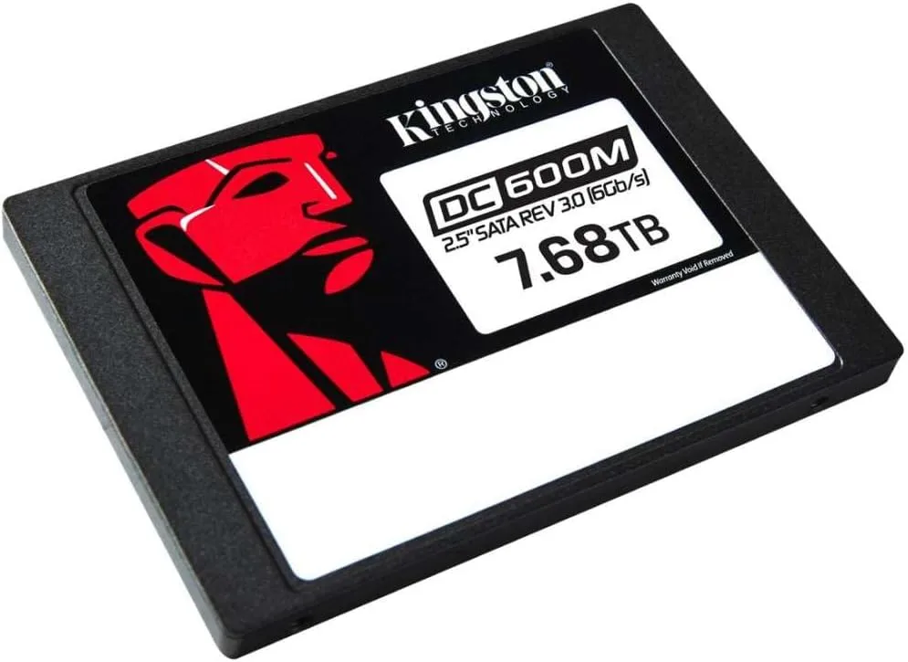 Kingston DC600M 7.68TB 2.5in SATA III Enterprise SSD