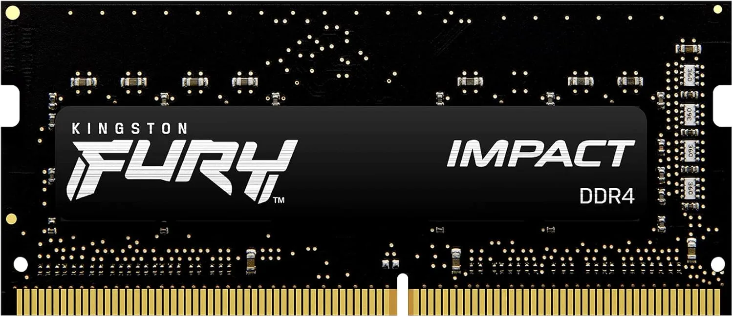 Kingston FURY Impact 3200MHz DDR4 CL20 SODIMM Laptop Memory