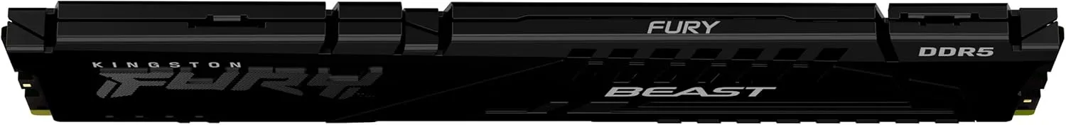 Kingston Technology Kingston Fury Beast 16GB 5600MHz DDR5 CL40 DIMM Single Module Desktop Memory KF556C40BB-16 Black
