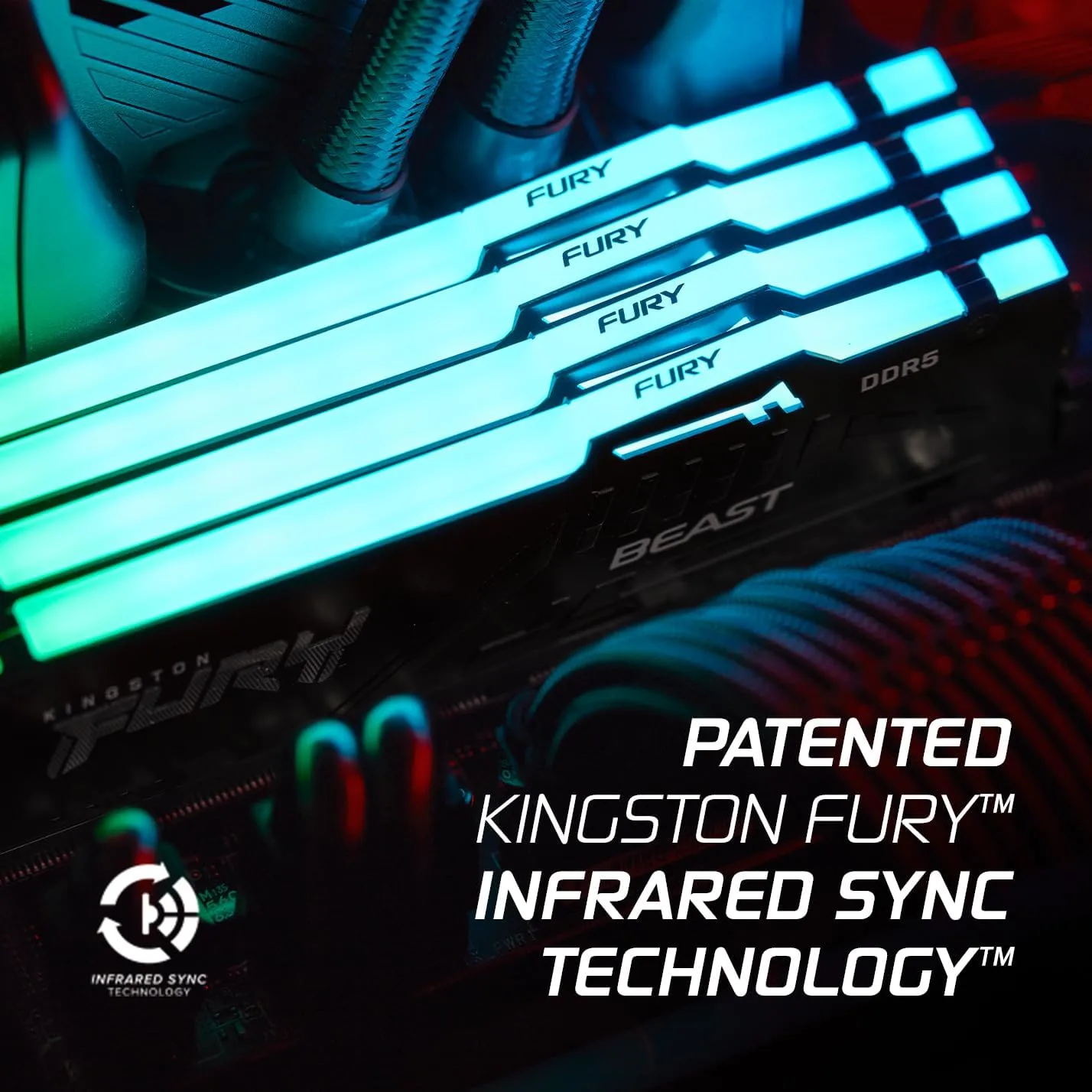 KINGSTON FURY Beast DDR5 RGB Desktop Memory Kit