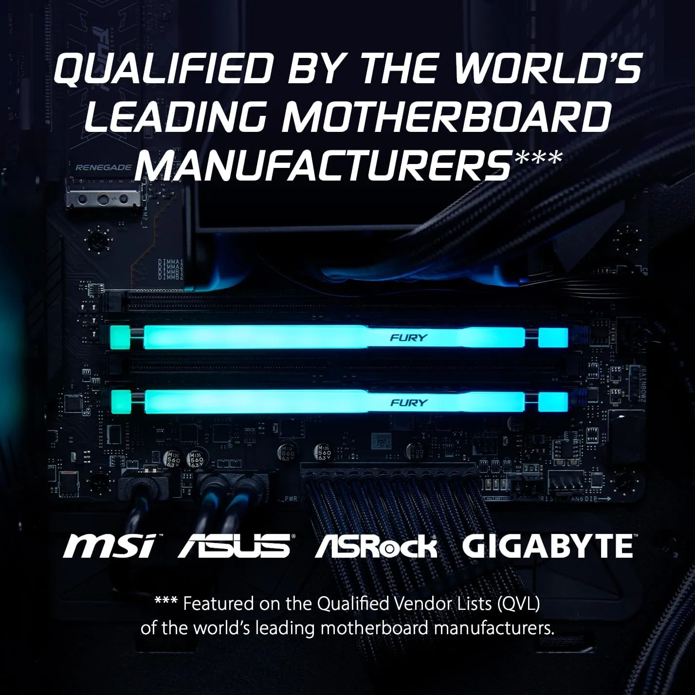 KINGSTON FURY Beast DDR5 RGB Desktop Memory Kit
