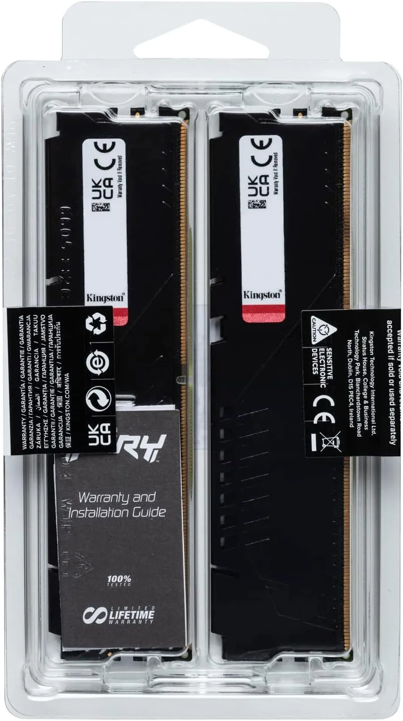 KINGSTON FURY Beast DDR5 5200MT/s CL40 Desktop Memory