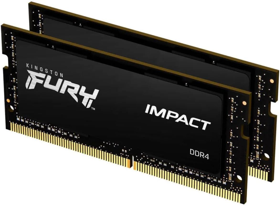 Kingston FURY Impact 3200MHz DDR4 CL20 SODIMM Laptop Memory