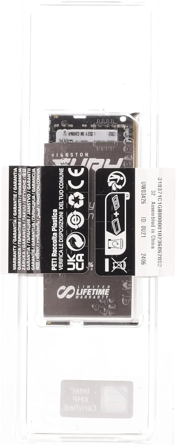 Kingston FURY Impact DDR4 3200MT/s CL20 SODIMM Laptop Memory