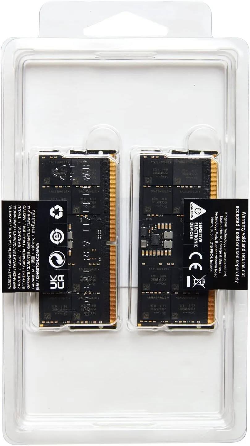 Kingston FURY Impact DDR5 SODIMM Laptop Memory