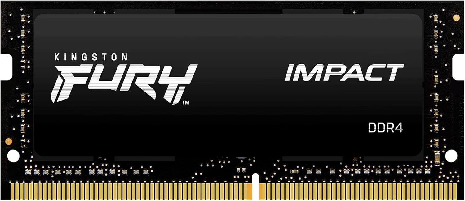 Kingston FURY Impact 3200MHz DDR4 CL20 SODIMM Laptop Memory