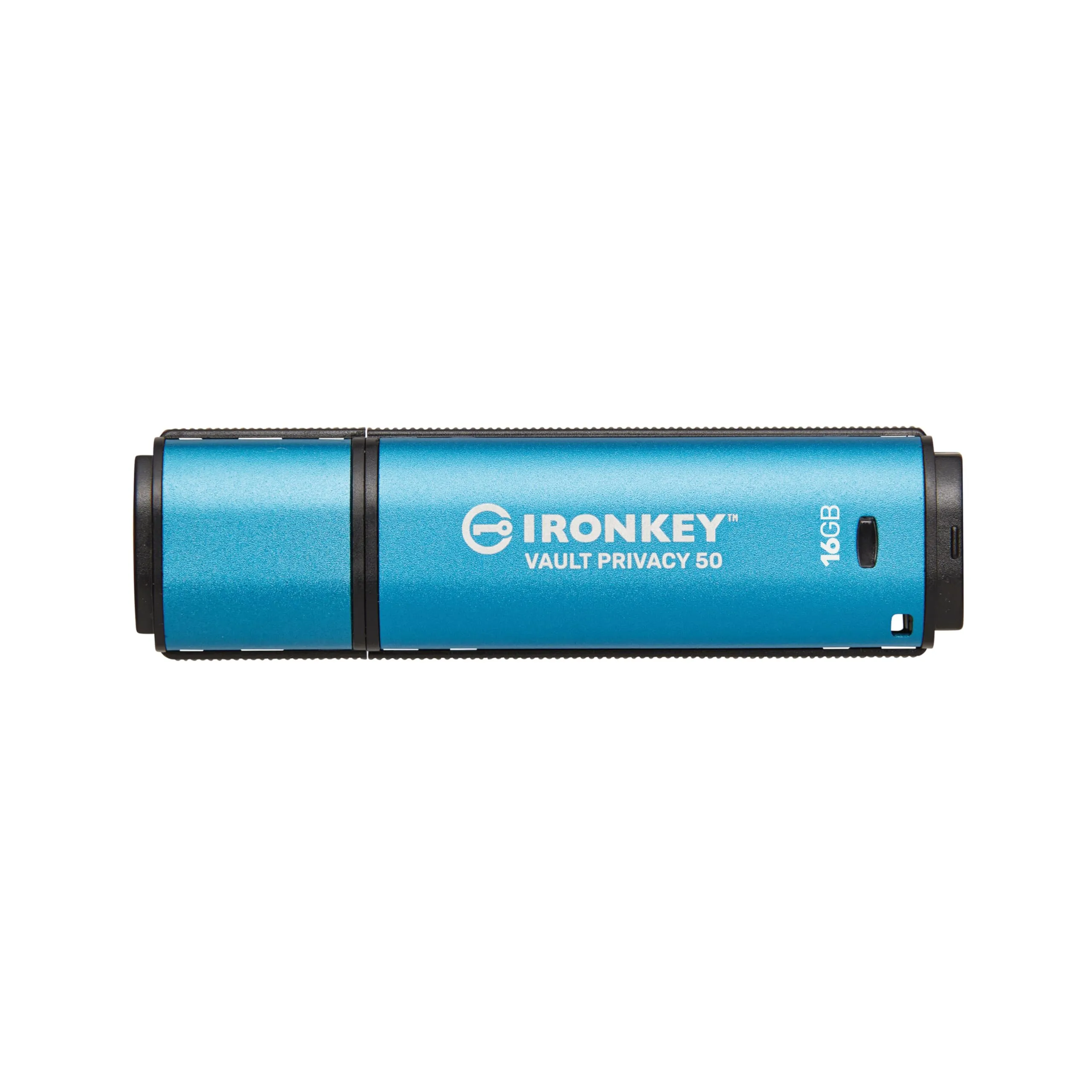 Kingston IronKey Vault Privacy 50 16GB Encrypted USB | FIPS 197 | AES-256bit | BadUSB Attack Protection | Multi-Password Options | IKVP50/16GB 16GB USB-A