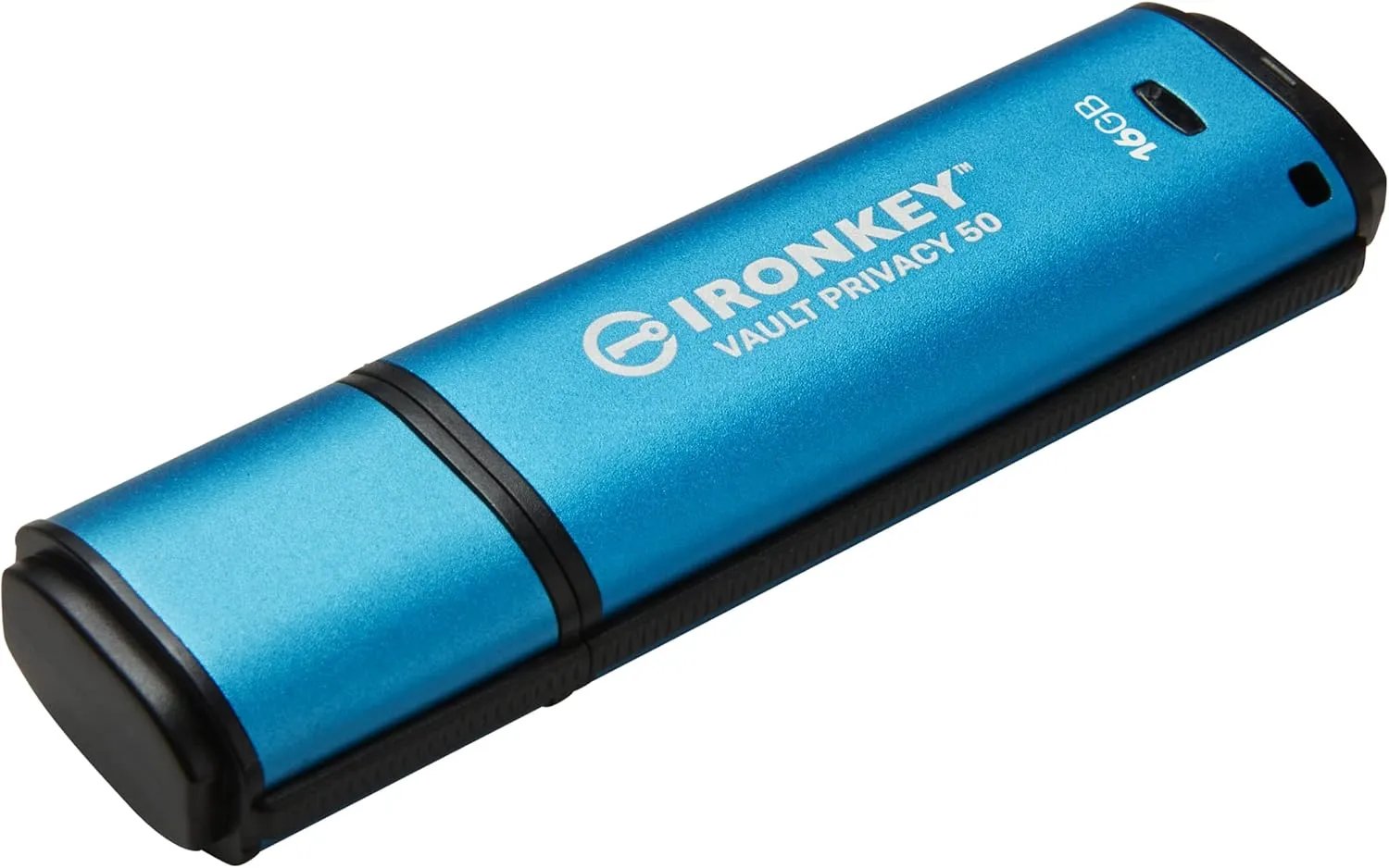 Kingston IronKey Vault Privacy 50 16GB Encrypted USB | FIPS 197 | AES-256bit | BadUSB Attack Protection | Multi-Password Options | IKVP50/16GB 16GB USB-A