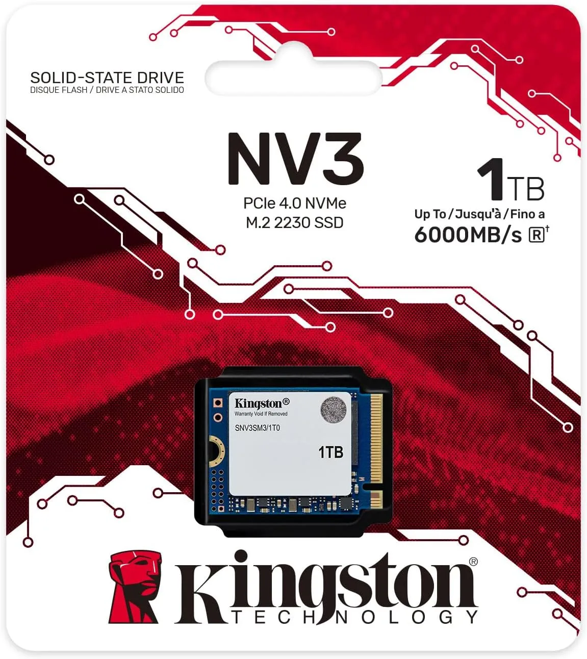 Kingston NV3 M.2 2230 NVMe SSD