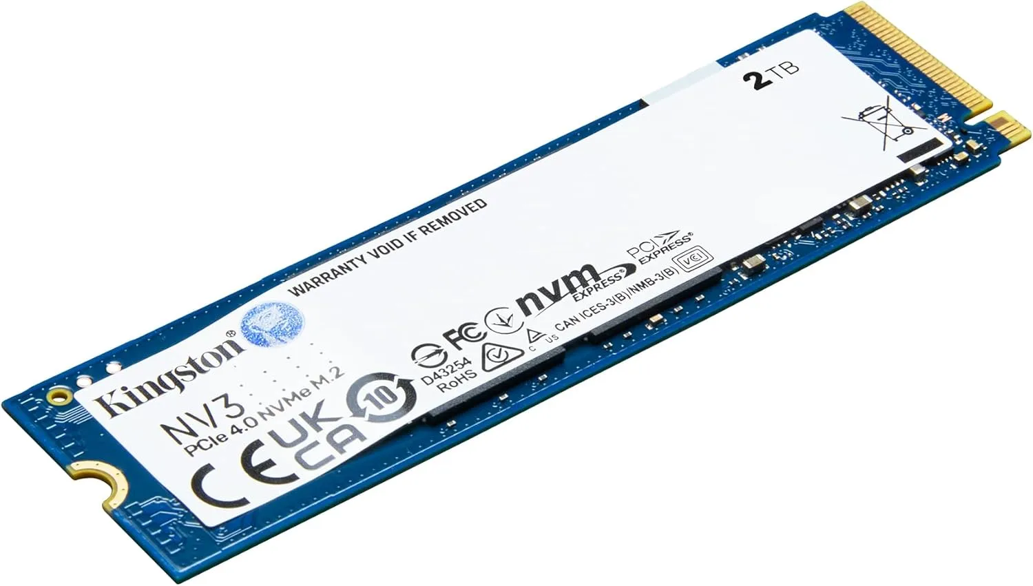 Kingston NV3 M.2 2280 NVMe SSD PCIe 4.0 Gen4x4