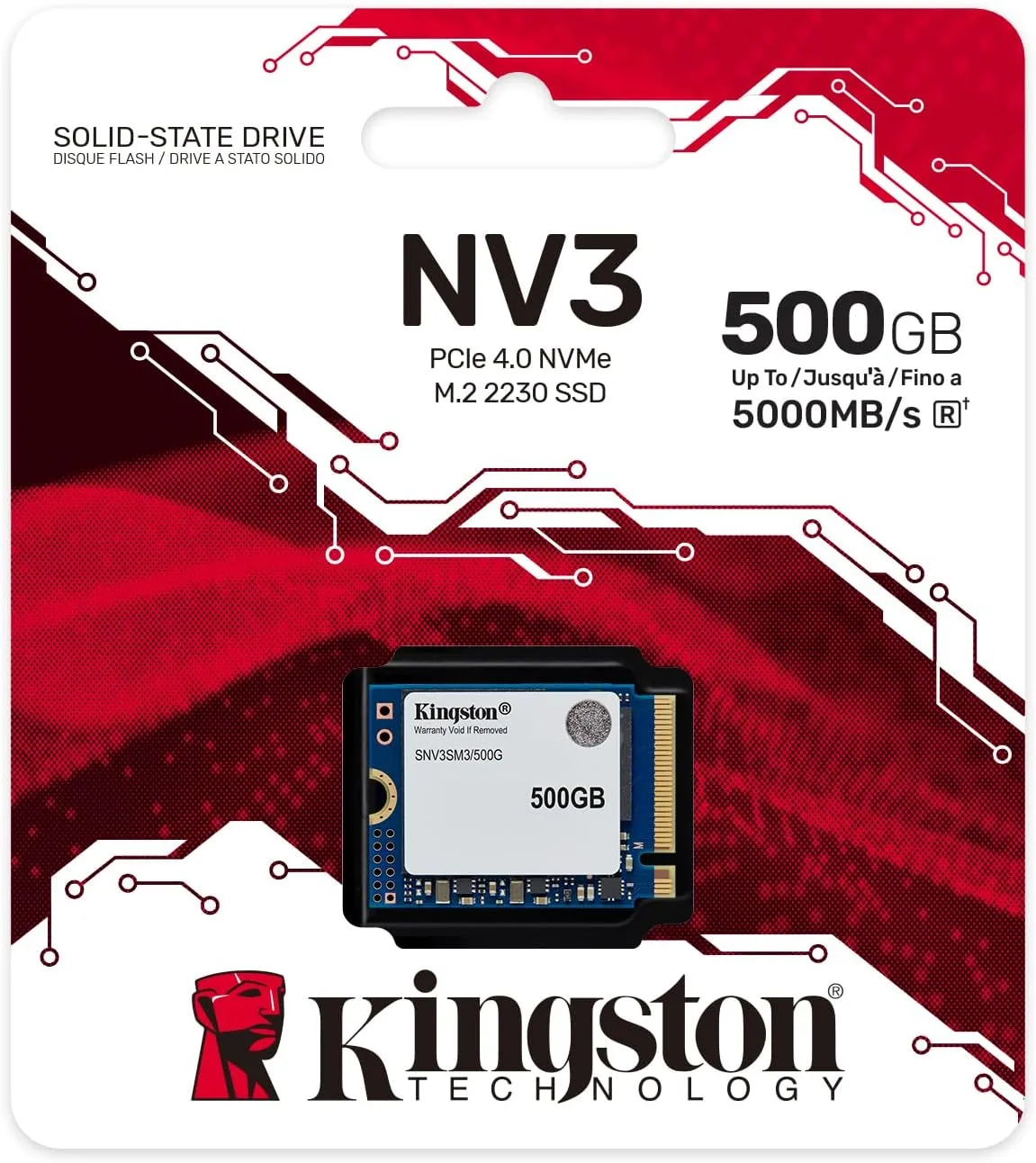 Kingston NV3 M.2 2230 NVMe SSD