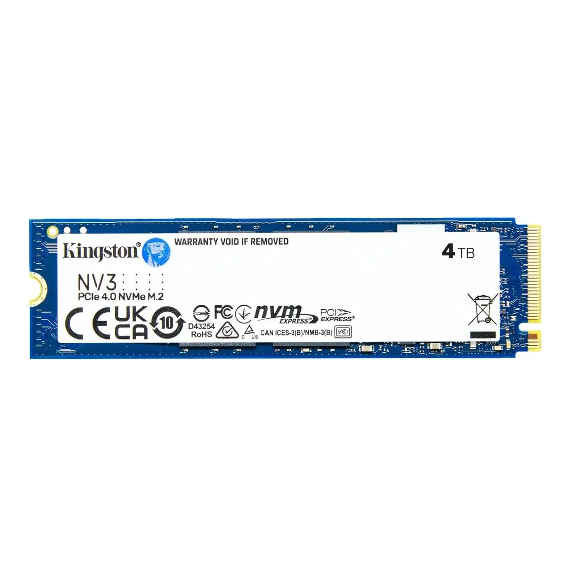 Kingston NV3 M.2 2280 NVMe SSD PCIe 4.0 Gen4x4