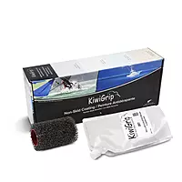 KiwiGrip KG-1GP-R Non-skid Coating, 1 Liter Pouch with 4" Roller - Grey