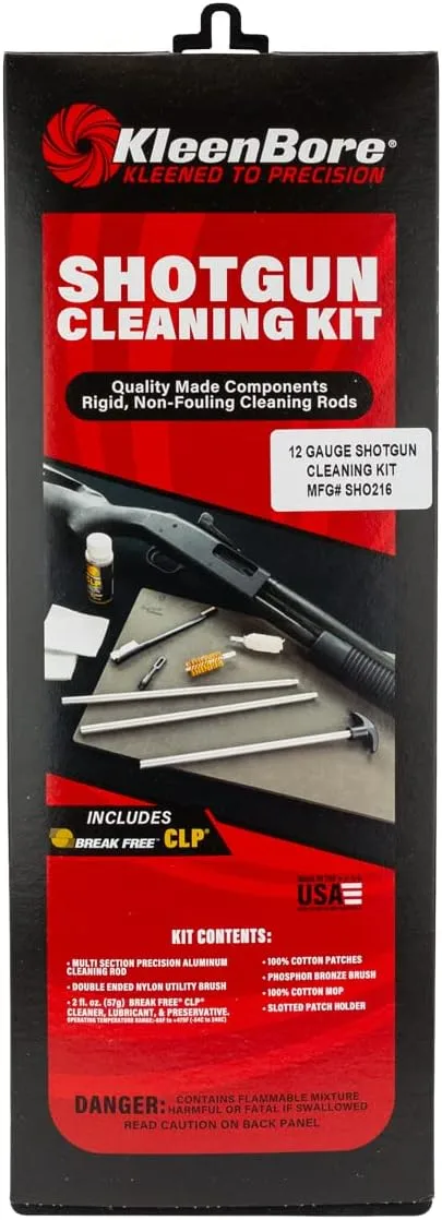 KleenBore SAF-T-CLAD Firearms Cleaning Kits & Rods