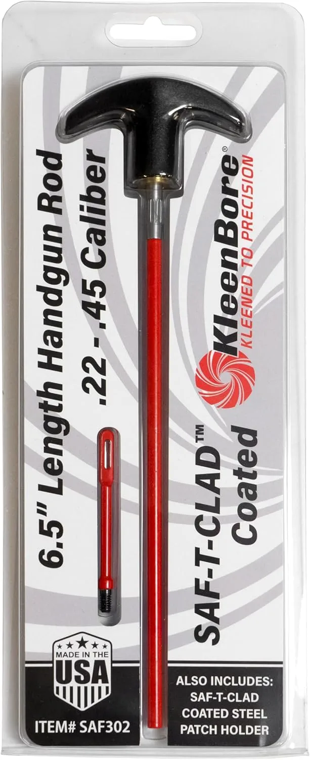 KleenBore SAF-T-CLAD Firearms Cleaning Kits & Rods