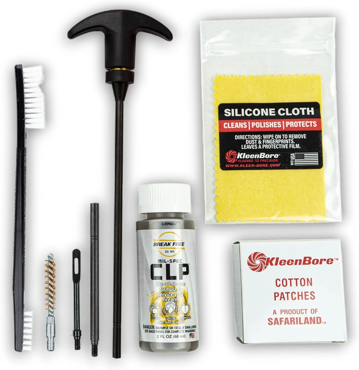 KleenBore Classic Cleaning Kit with Steel Rods