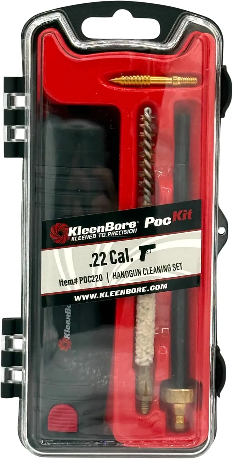 KleenBore .22 Cal. Handgun PocKit,Black