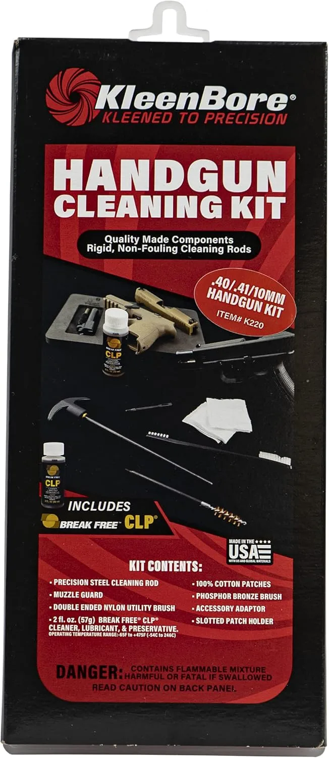 KleenBore Classic Cleaning Kit with Steel Rods