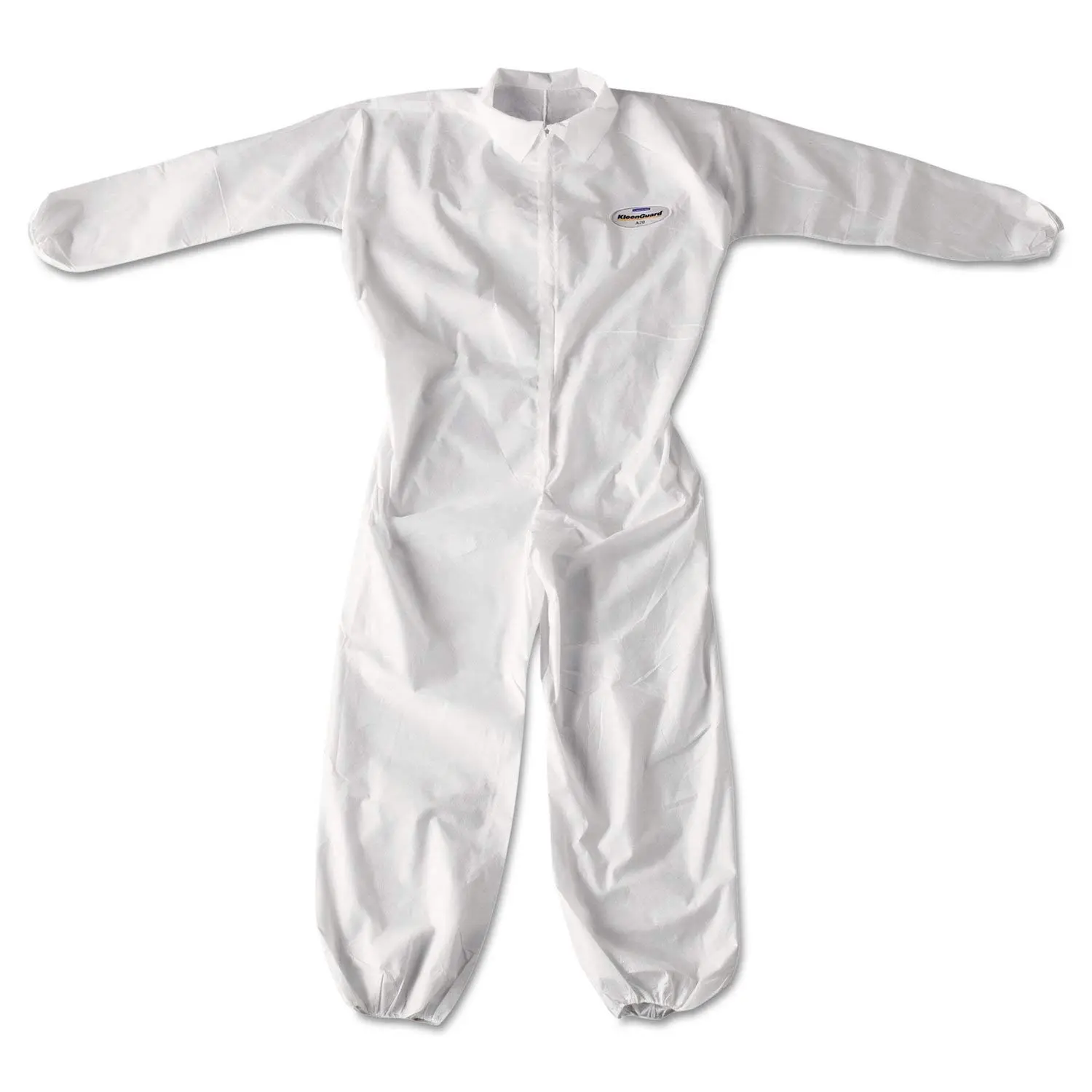 KLEENGUARD A20 Breathable Particle Protection Coverall, Zip Closure, 2X-Large, White