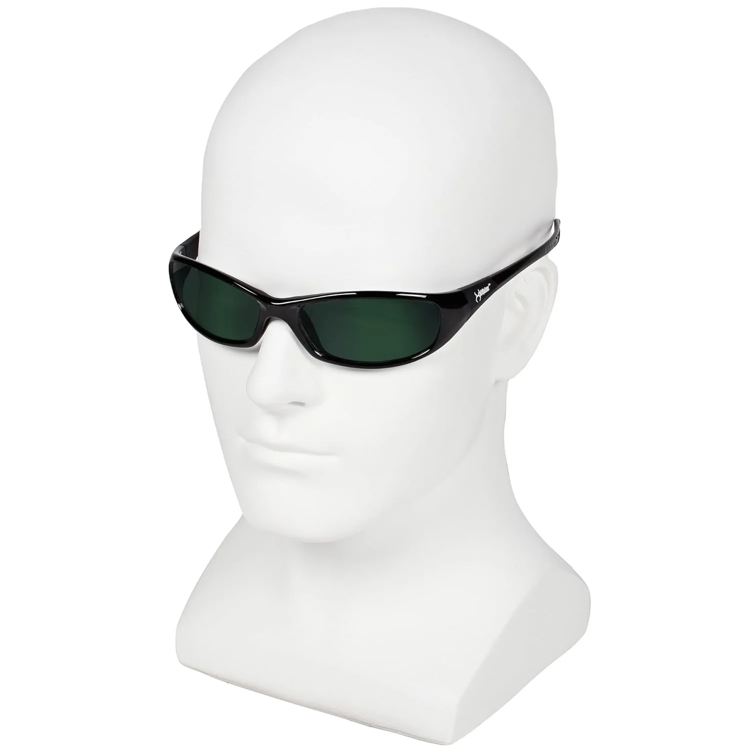 KleenGuard Hellraiser Safety Glasses, IRUV Shade 5.0 Lens, Black Frame (20545)