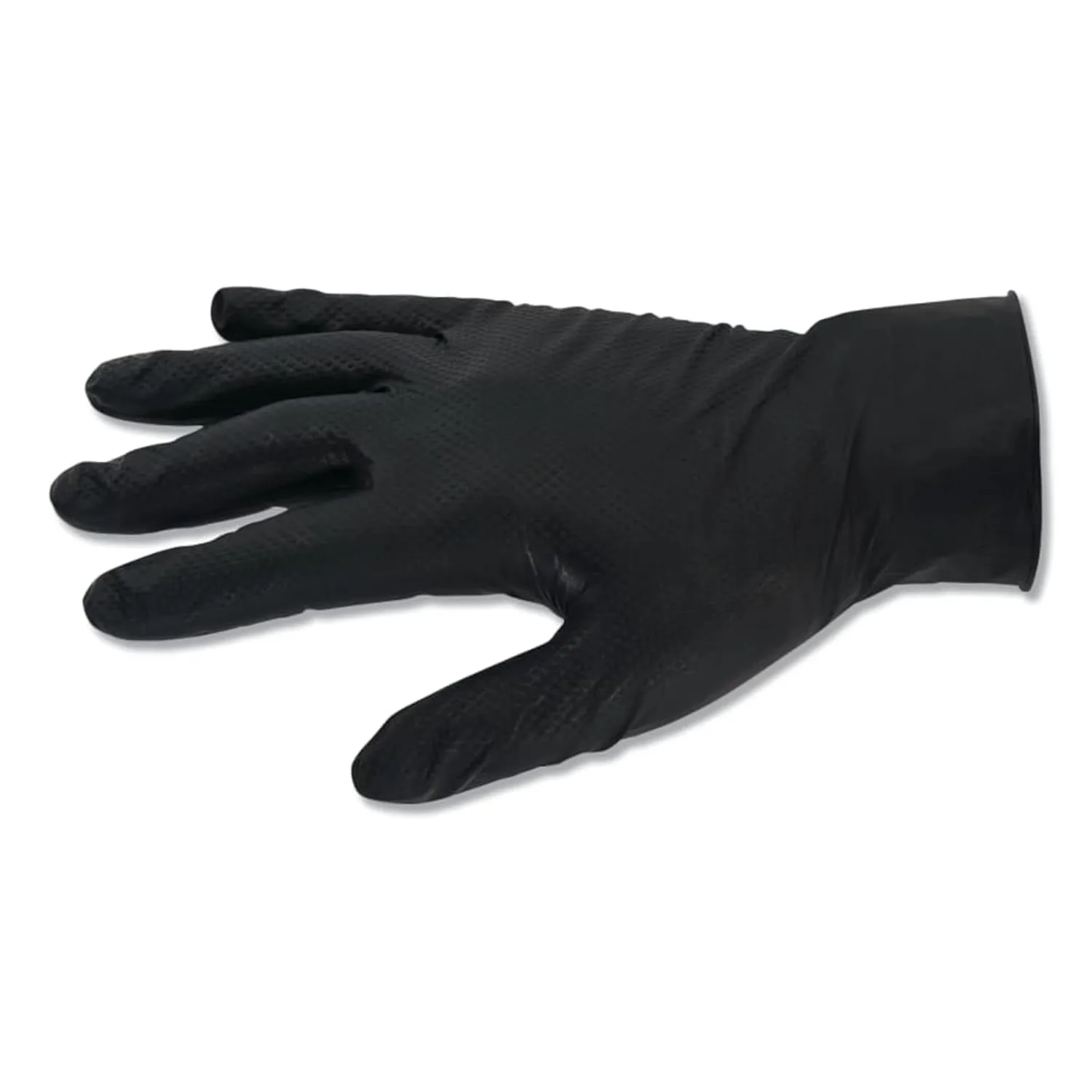 KLEENGUARD Kraken Grip Nitrile Gloves, Fully Textured, Powder-Free, XL, 6 mil, 90/Box (10 Boxes/Carton)