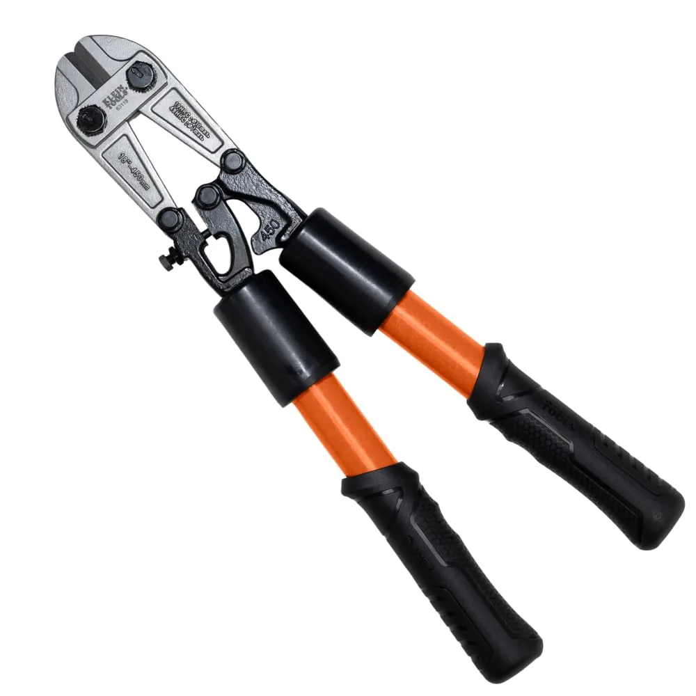 Klein Tools Bolt Cutter, Fiberglass Handles