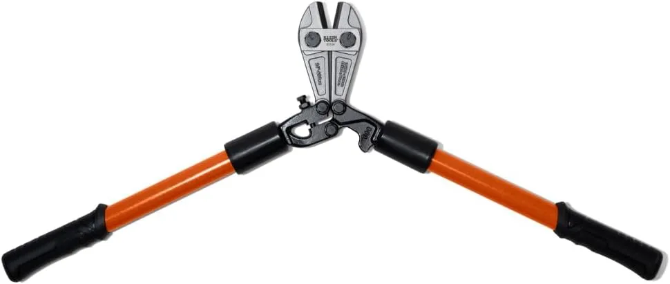 Klein Tools Bolt Cutter, Fiberglass Handles