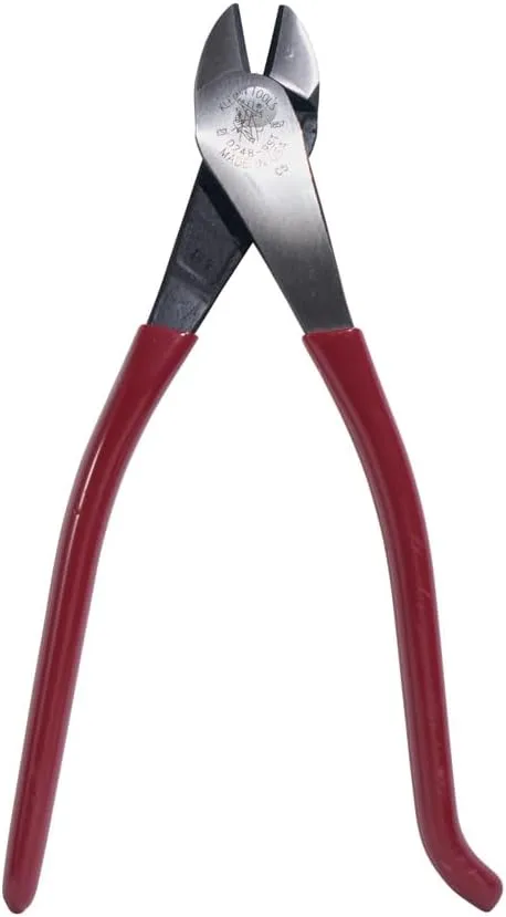 Klein Tools D248-9ST Diagonal Cutting Pliers, Made in USA, Ironworker's, 9-Inch