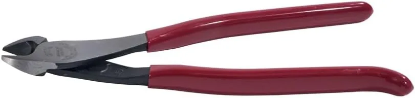 Klein Tools D248-9ST Diagonal Cutting Pliers, Made in USA, Ironworker's, 9-Inch