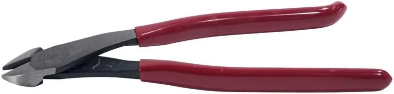 Klein Tools D248-9ST Diagonal Cutting Pliers, Made in USA, Ironworker's, 9-Inch