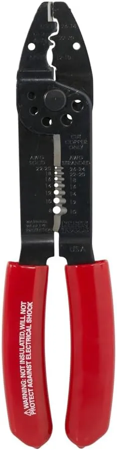 Klein Tools 1001 Multi Tool, Made in USA, Wire Stripper / Wire Cutter / Crimper for 8-22 AWG