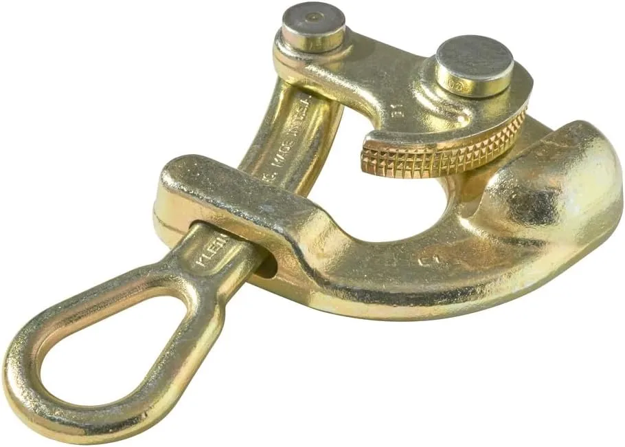 Klein Tools 1604-20 Haven's Grip for Messenger and Guy Strand Cable, Made in USA, Gold