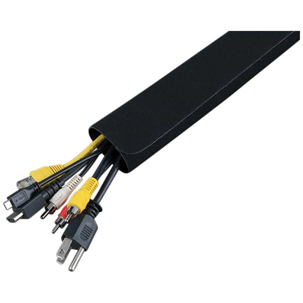 Klein Tools 450-330 Cable Management Sleeve, Cord Management for Home, Office or Job, 1-3/4-Inch Max Diameter, 3-Foot Length