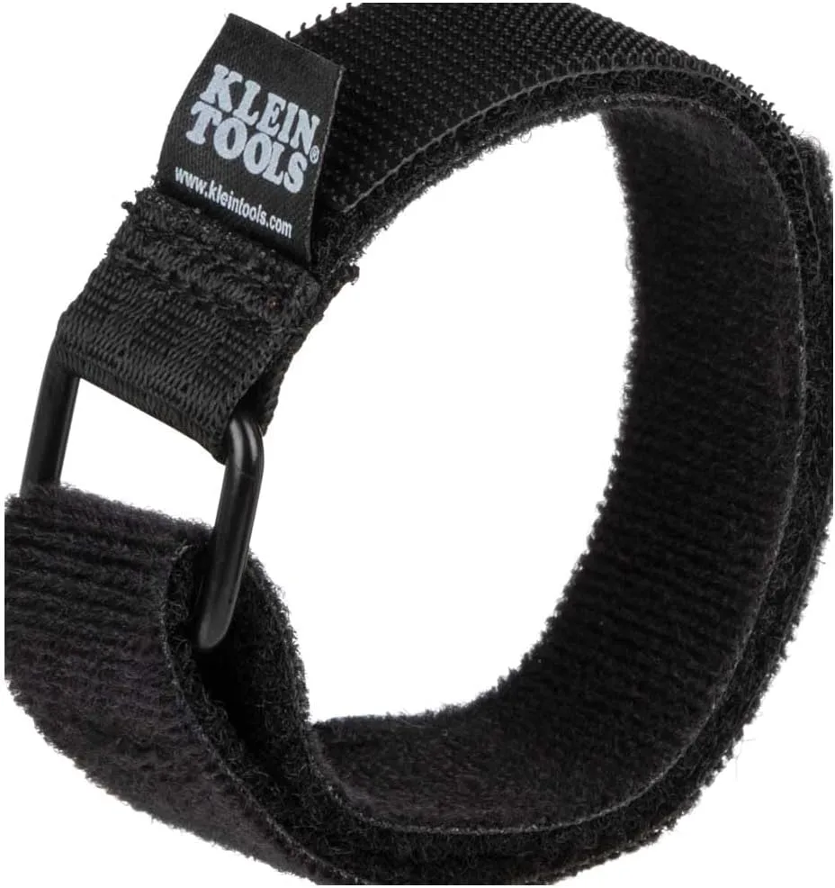 Klein Tools 450-600 Cable Organizer, Hook and Loop Cinch Strap Ties, Includes (2) 6-Inch, (2) 8-Inch, (2) 14-Inch Straps