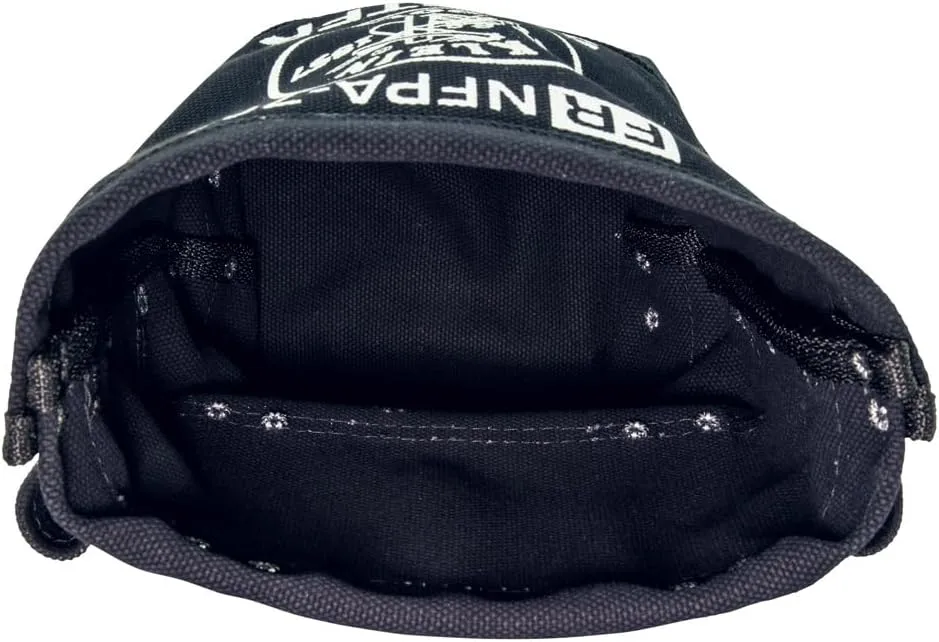 Klein Tools 5416TFR Tool Bag, Flame Resistant Canvas Bag for Bolt Storage with Double Reinforced Bottom and Tunnel Connect