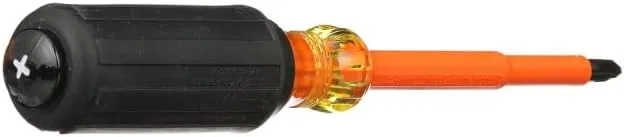 Klein Tools Insulated 4-Inch Shank Screwdrivers