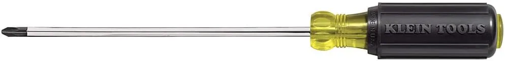 Klein Tools 603-7 #2 Phillips Screwdriver 7-Inch Round Shank, Made in USA