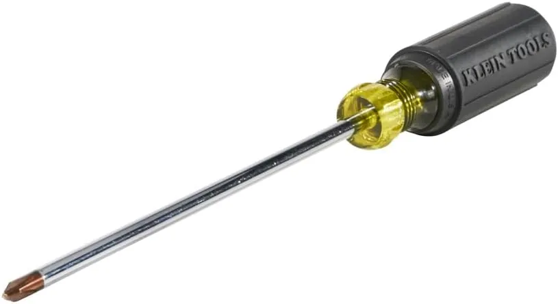 Klein Tools 603-7 #2 Phillips Screwdriver 7-Inch Round Shank, Made in USA