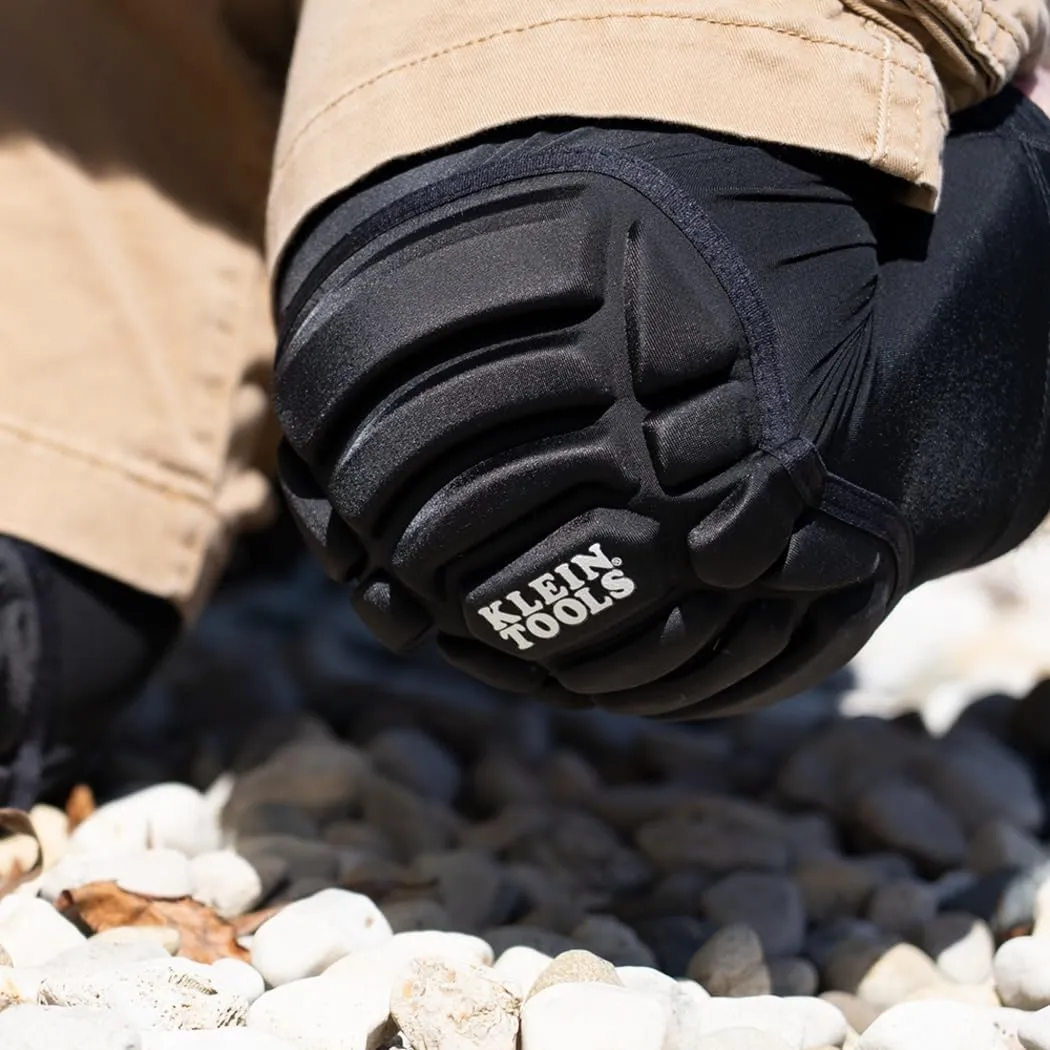 Klein Tools 60592 Knee Pads, Lightweight Padded Knee Sleeves, Breathable Mesh Back