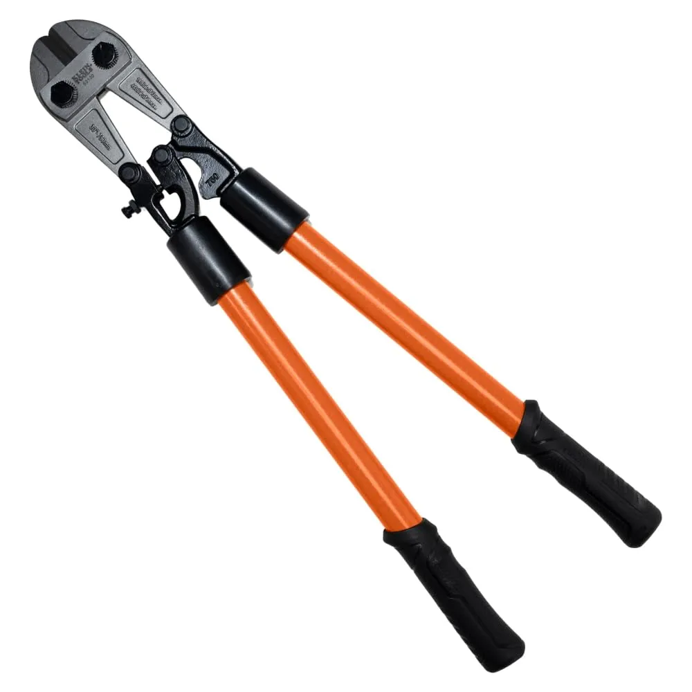 Klein Tools Bolt Cutter, Fiberglass Handles