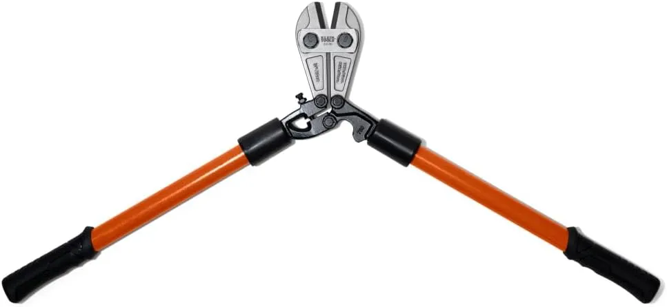 Klein Tools Bolt Cutter, Fiberglass Handles