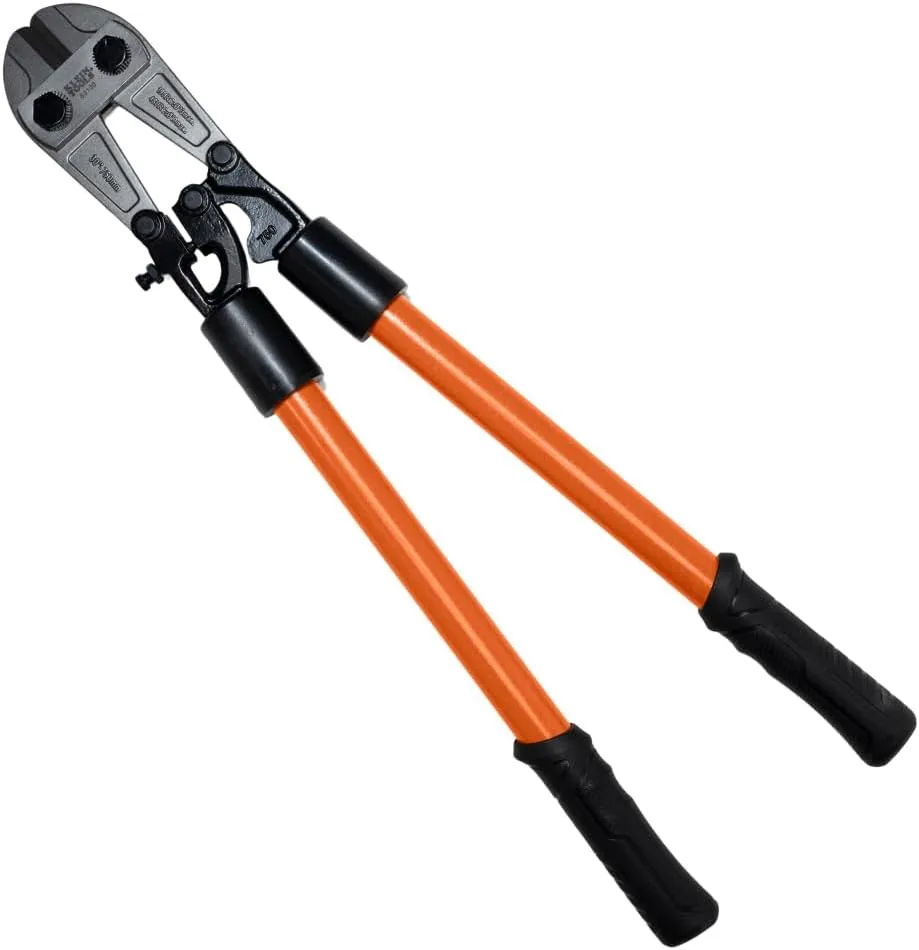 Klein Tools Bolt Cutter, Fiberglass Handles