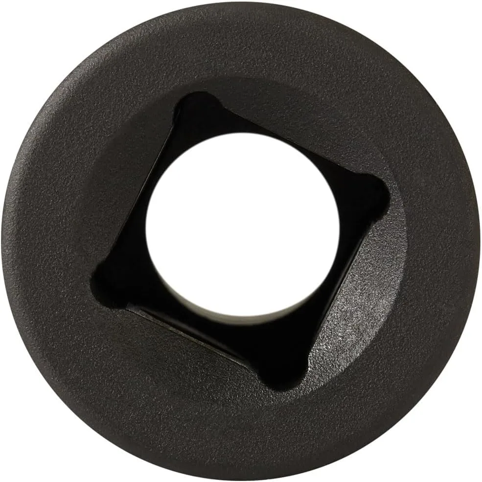 Klein Tools 66031 3-in-1 Slotted Impact Socket, 12-Point Deep Sockets, Coaxial Spring Loaded, 3/4 and 9/16-Inch Hex Sizes
