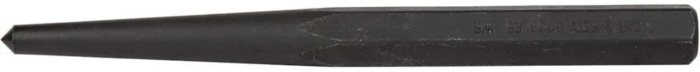 Klein Tools 66313 1/2-Inch Center Punch, 6-Inch Length, Made in USA 6-Inch by 1/2-Inch