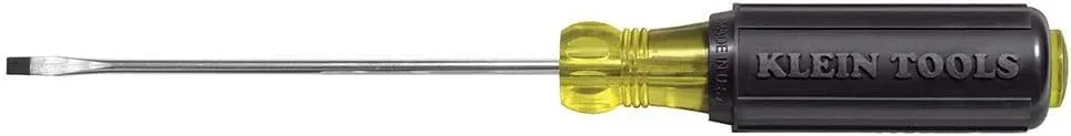 Klein Tools 85484 Screwdriver Set, Made in USA, Mini Slotted and Phillips Screwdrivers with Tip-Ident and Premium Chrome