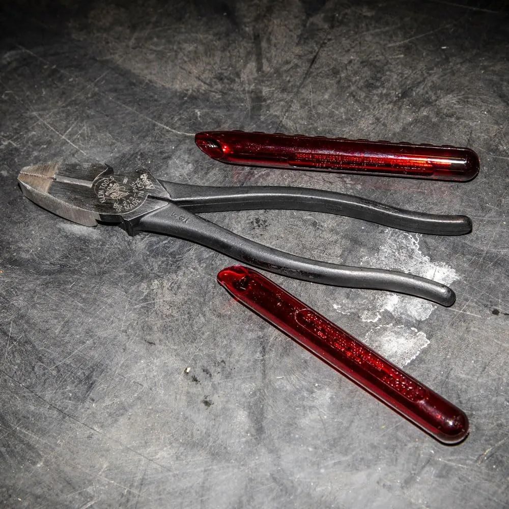 Klein Tools 89 Replacement Handles, Plastic Handle Replacement Set for 8 to 9-Inch Pliers , Red 8'' to 9''