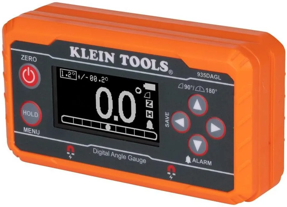 Klein Tools 935DAGL Digital Level Angle Finder with Programmable Angles