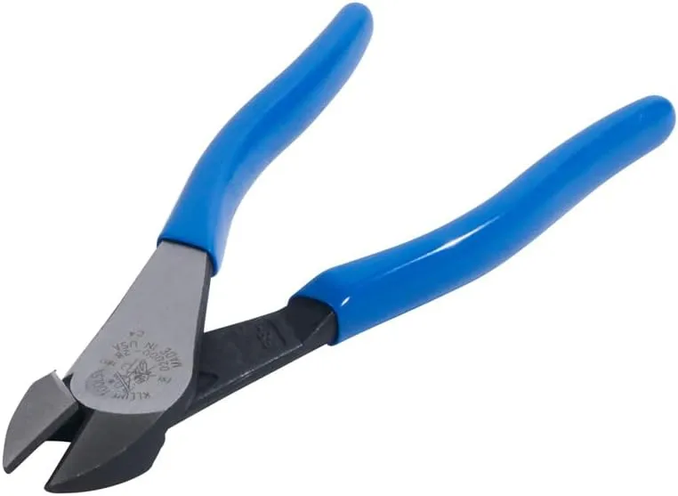 Klein Tools D2000-28 8-Inch High-Leverage Diagonal Cutting Pliers, Made in USA