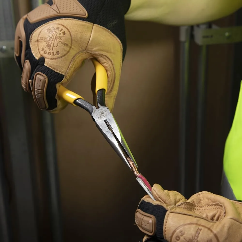 KLEIN TOOLS Long-Nose Side-Cutting Pliers